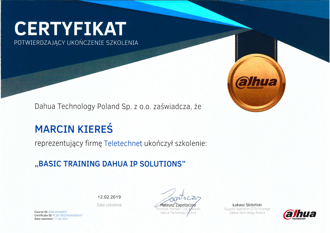 Podgląd dokumentu: Dahua — IP Solutions